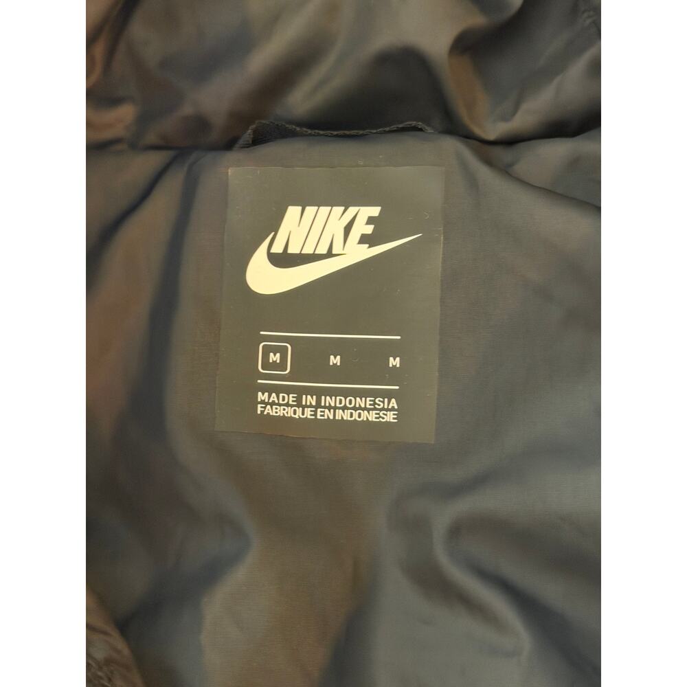Nike Gators Puffer Jacket Hooded Black Full Zip Youth Medium M Insulated - Picture 3 of 6